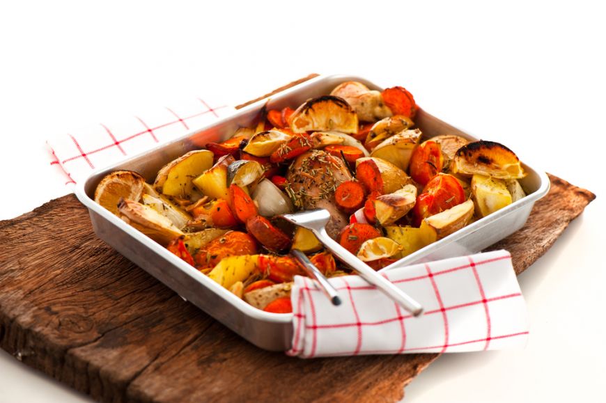 Pui cu legume